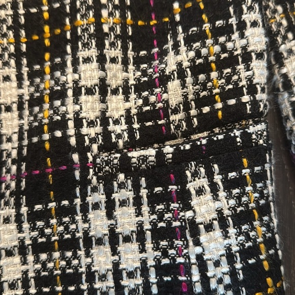 🟣 HW NEW YORK TWEED BLAZER SIZE SMALL - Picture 4 of 7